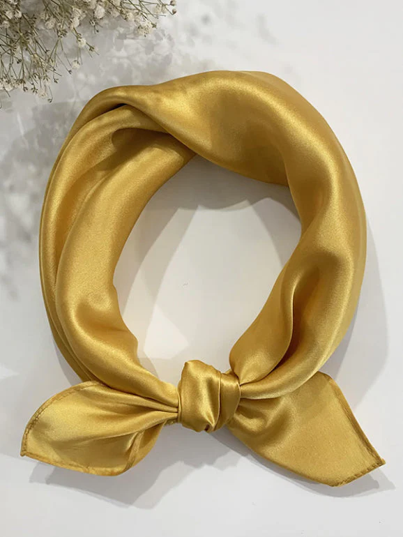 100% Mulberry Silk Square Scarf 53*53cm/21 - Image 33
