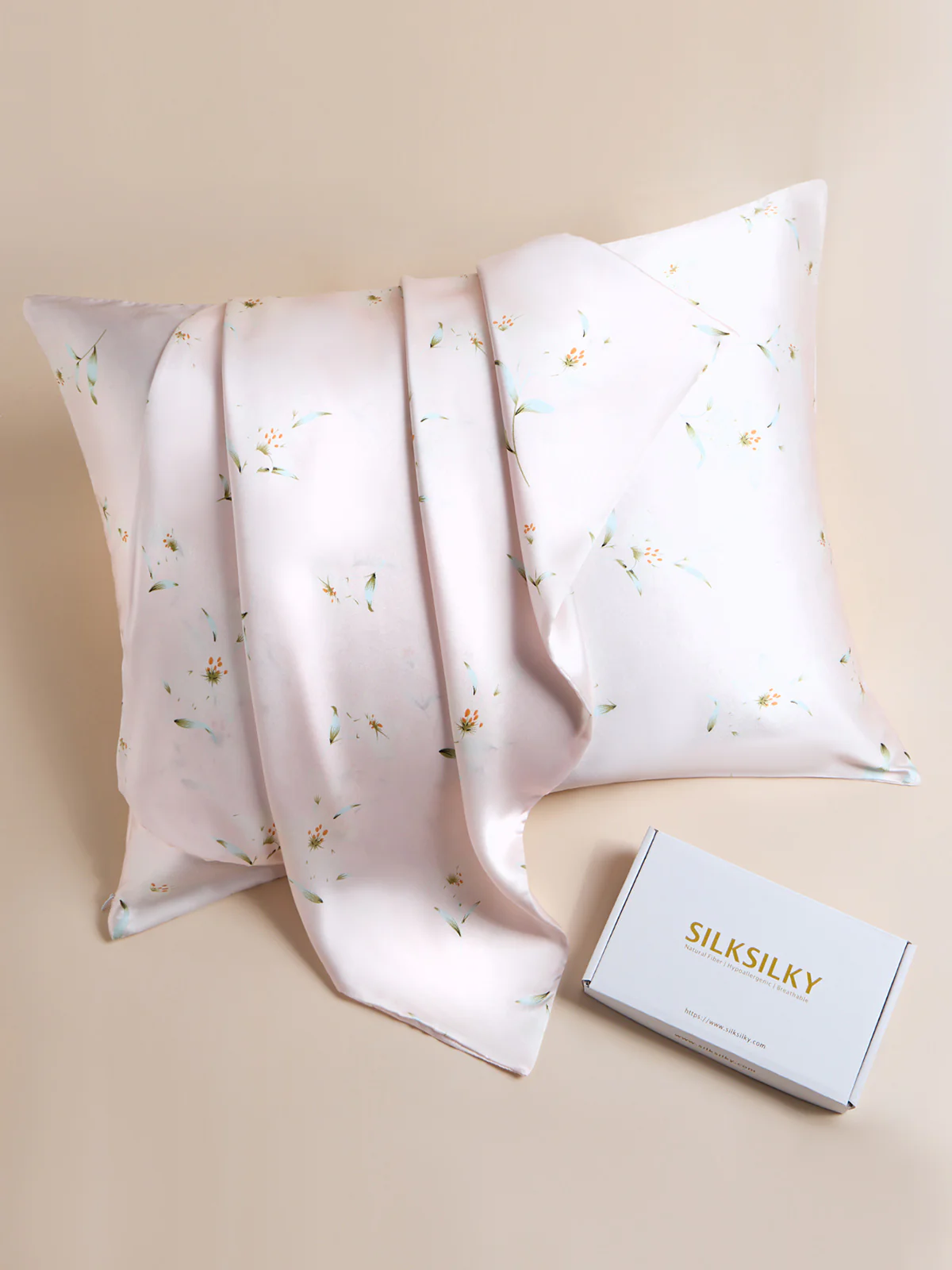 19Momme Printed 100% Mulberry Silk Pillowcase - Image 12