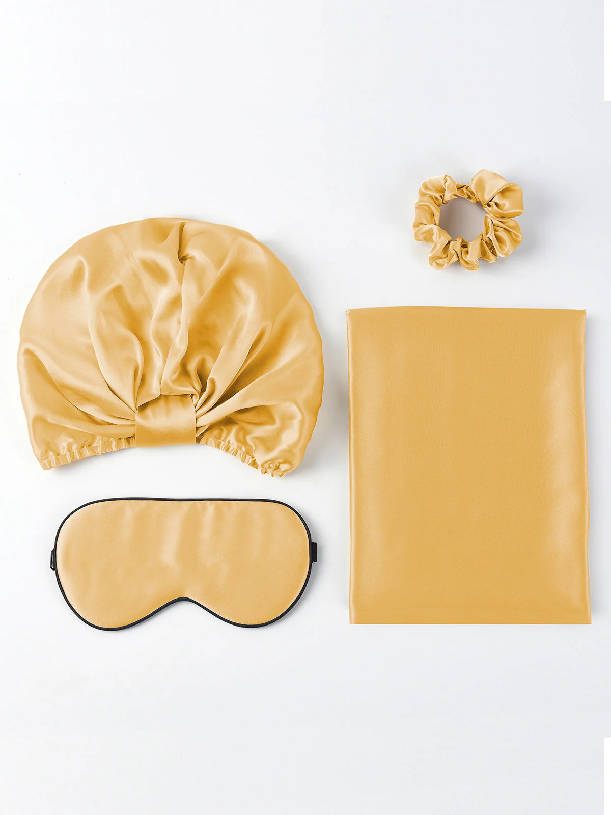 19Momme 4Pcs Set Silk Skin-Friendly Beauty Sleep Set (Envelope Pillowcase) - Image 5