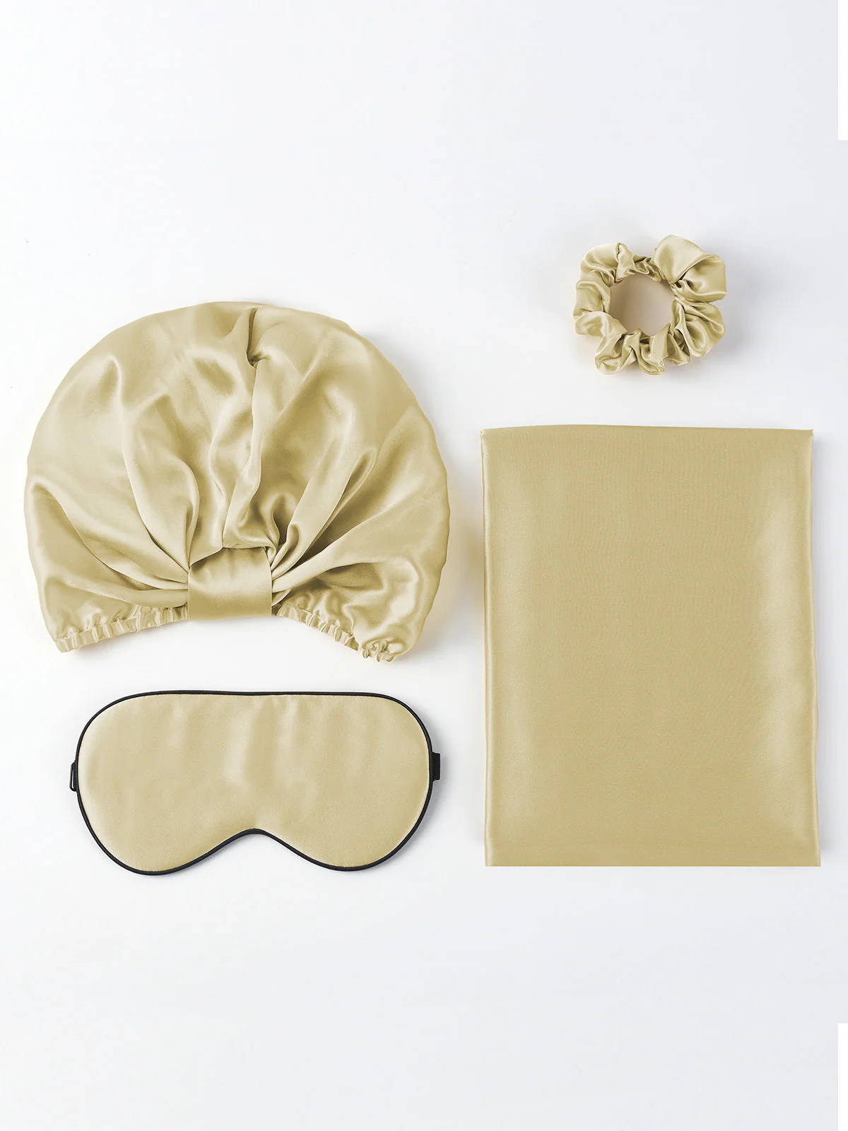 19Momme 4Pcs Set Silk Skin-Friendly Beauty Sleep Set (Envelope Pillowcase) - Image 68