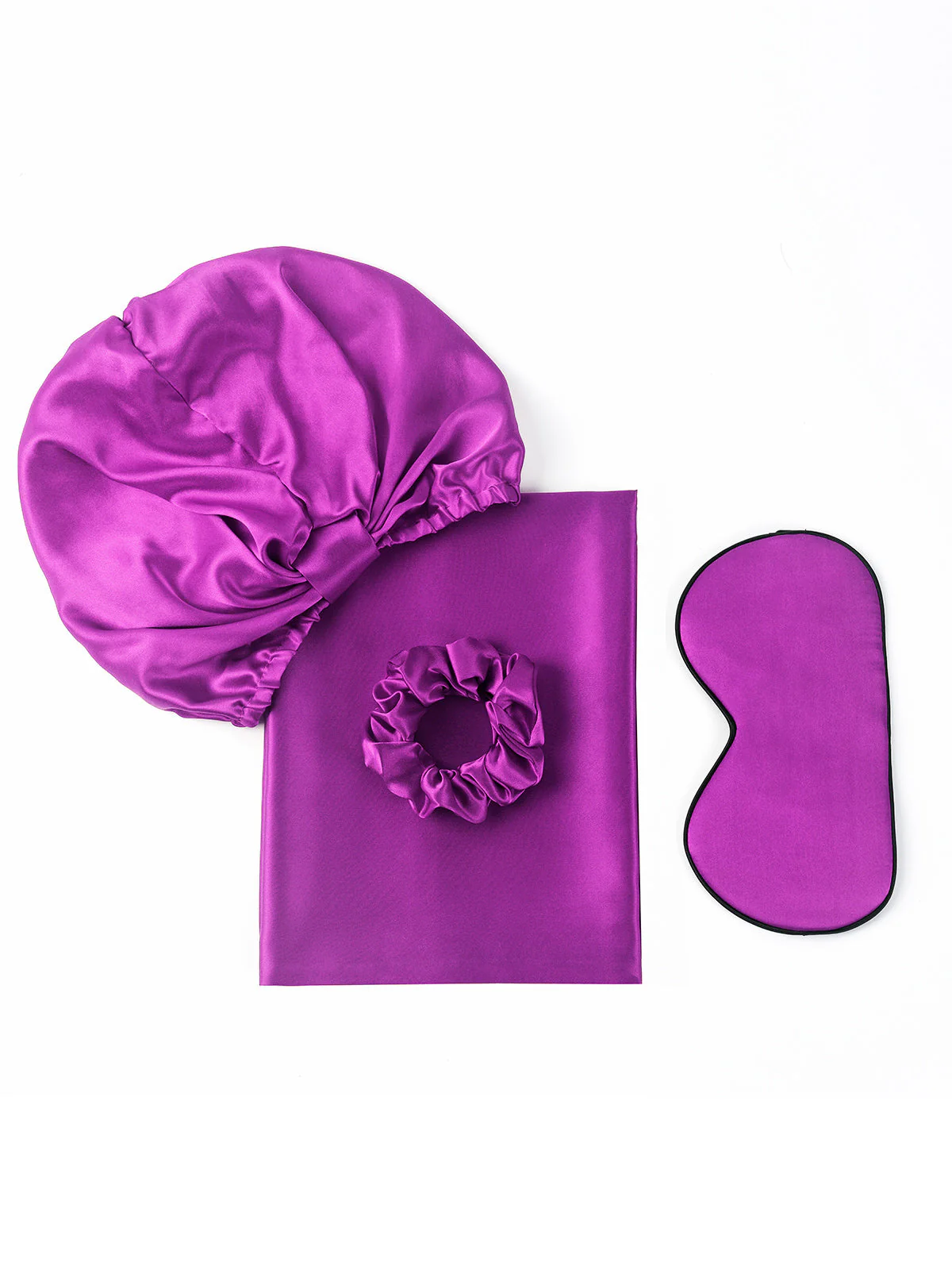 19Momme 4Pcs Set Silk Skin-Friendly Beauty Sleep Set (Envelope Pillowcase) - Image 71