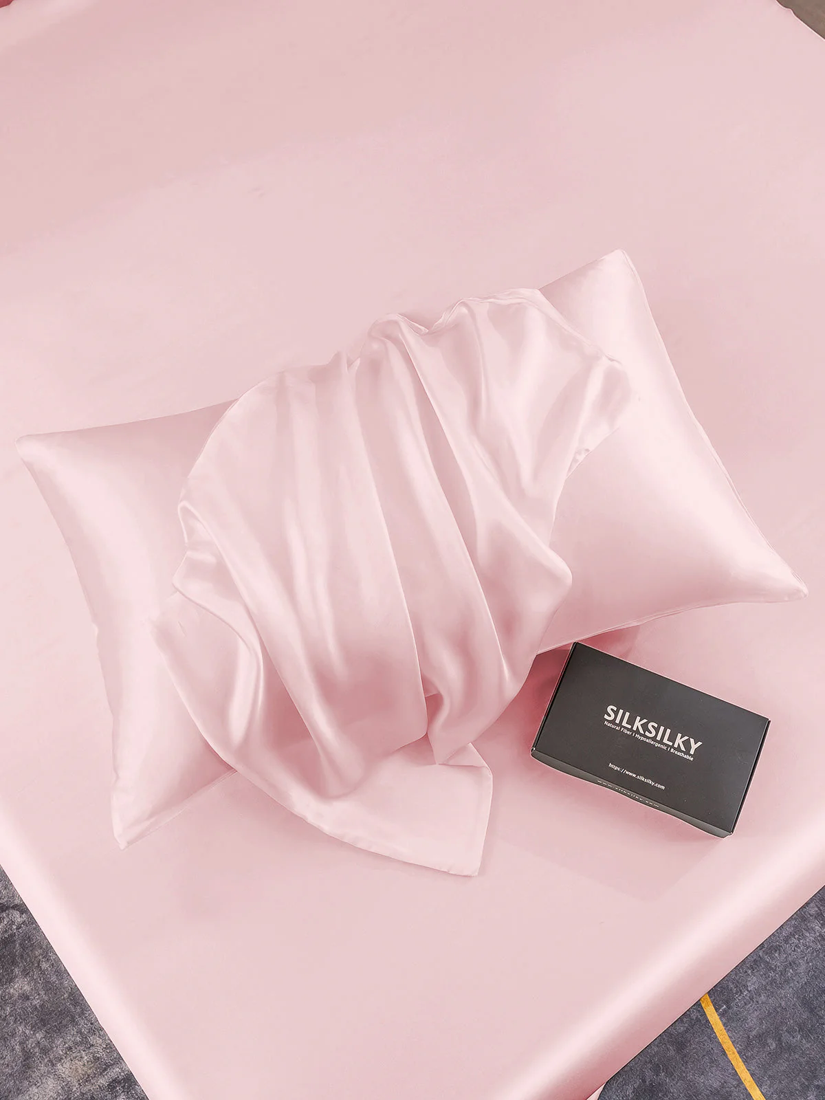 22Momme 100% Mulberry Silk Pillowcase - Envelope Closure - Image 19