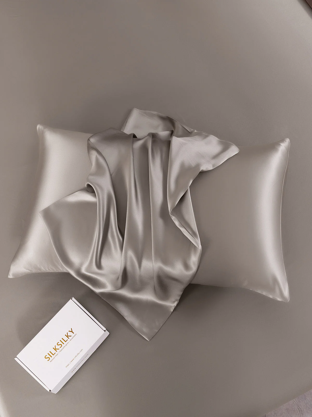 22Momme 100% Mulberry Silk Pillowcase - Envelope Closure - Image 54