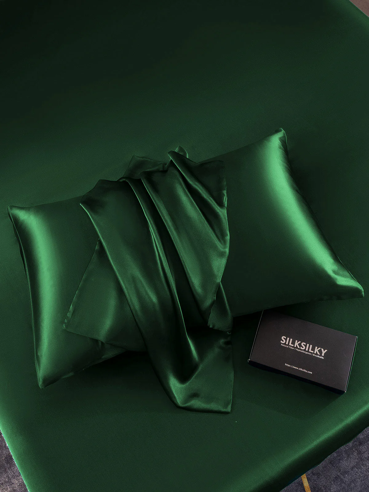 22Momme 100% Mulberry Silk Pillowcase - Envelope Closure - Image 77