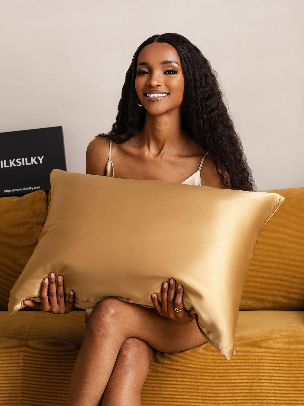 22Momme 100% Mulberry Silk Pillowcase - Hidden Zipper - Image 100