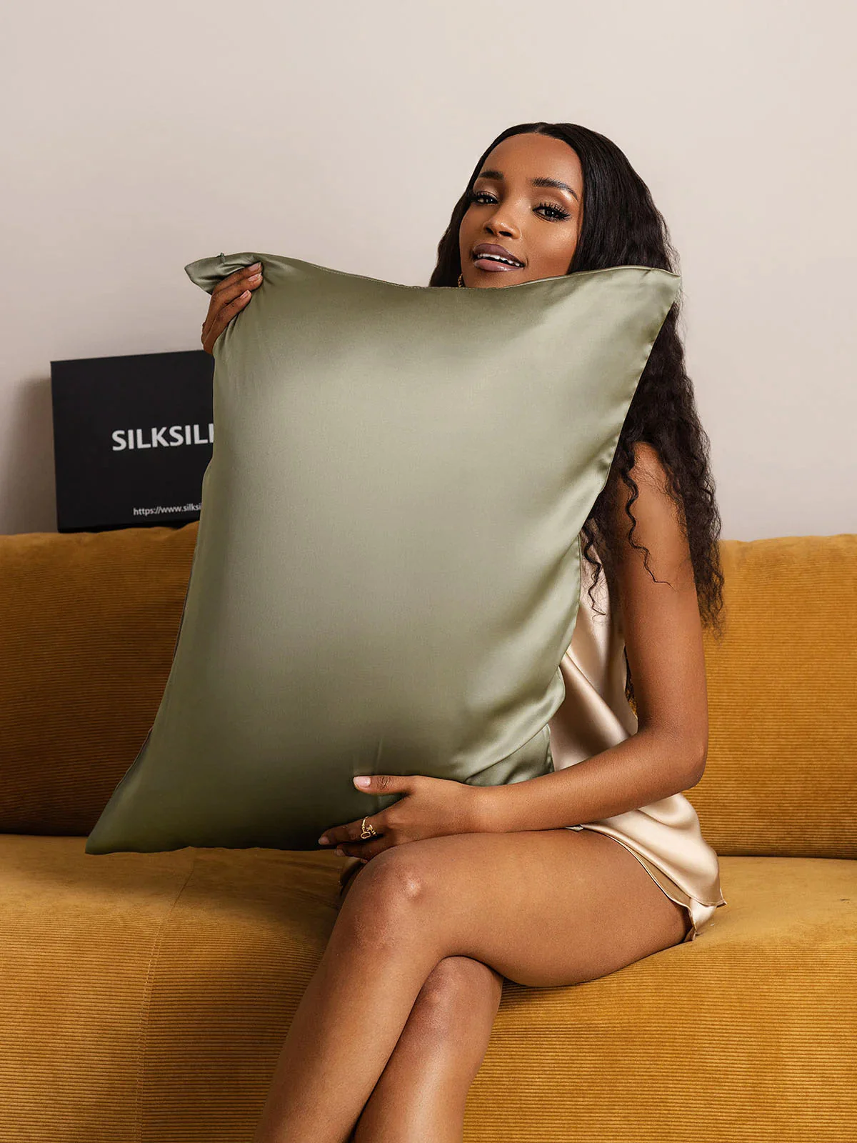22Momme 100% Mulberry Silk Pillowcase - Hidden Zipper - Image 94