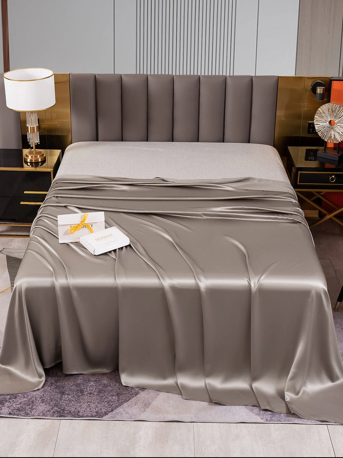 22Momme Mulberry Silk Seamless Flat Sheet - Image 11