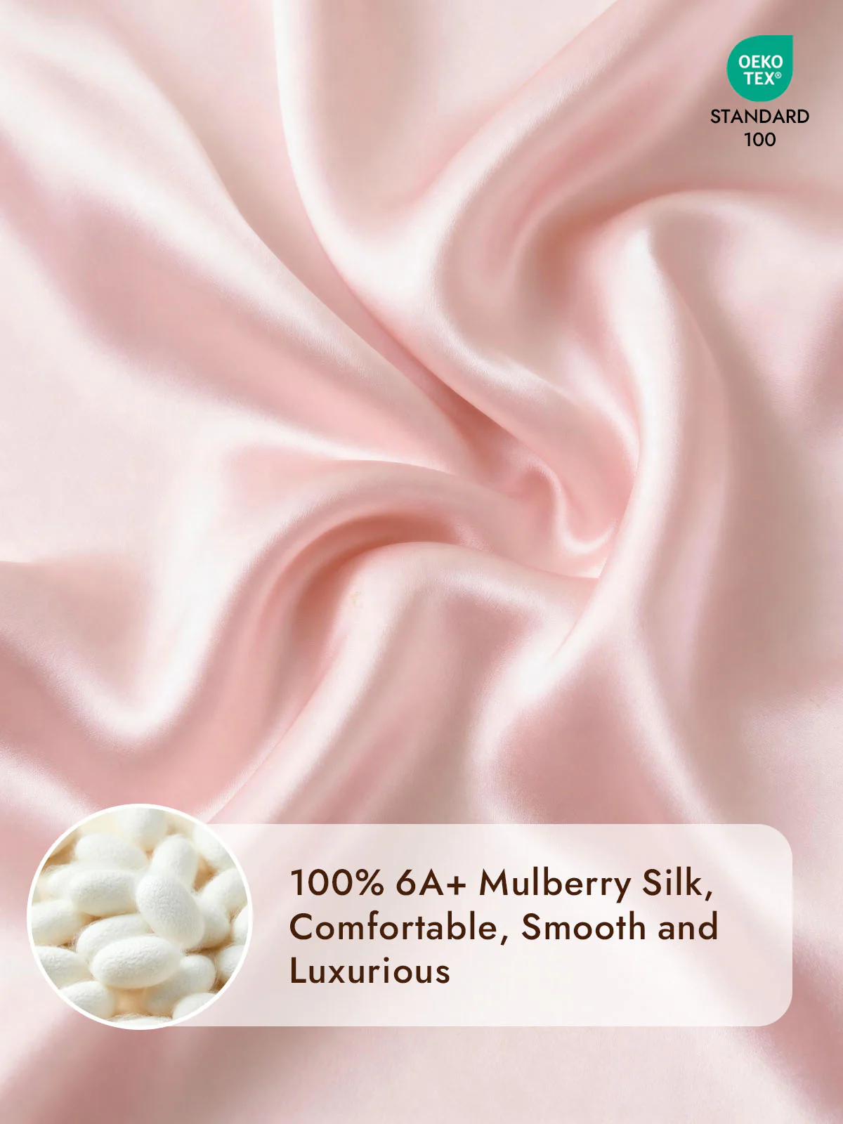 25Momme Mulberry Silk Seamless Duvet Cover (WITHOUT PILLOWCASES) - Image 3