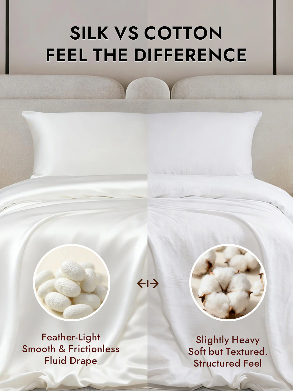 25Momme Mulberry Silk Seamless Duvet Cover (WITHOUT PILLOWCASES) - Image 7