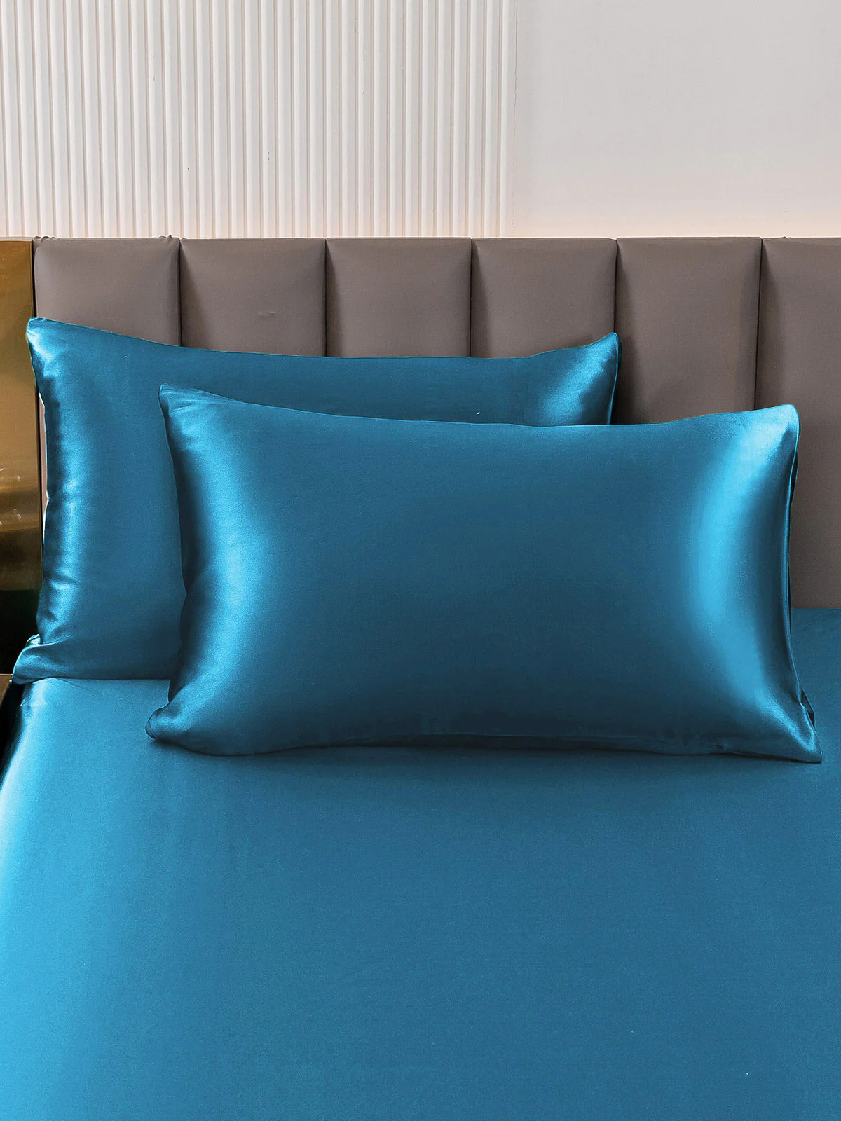 2Pcs 19Momme 100% Mulberry Silk Pillowcases Bundle - Hidden Zipper - Image 51