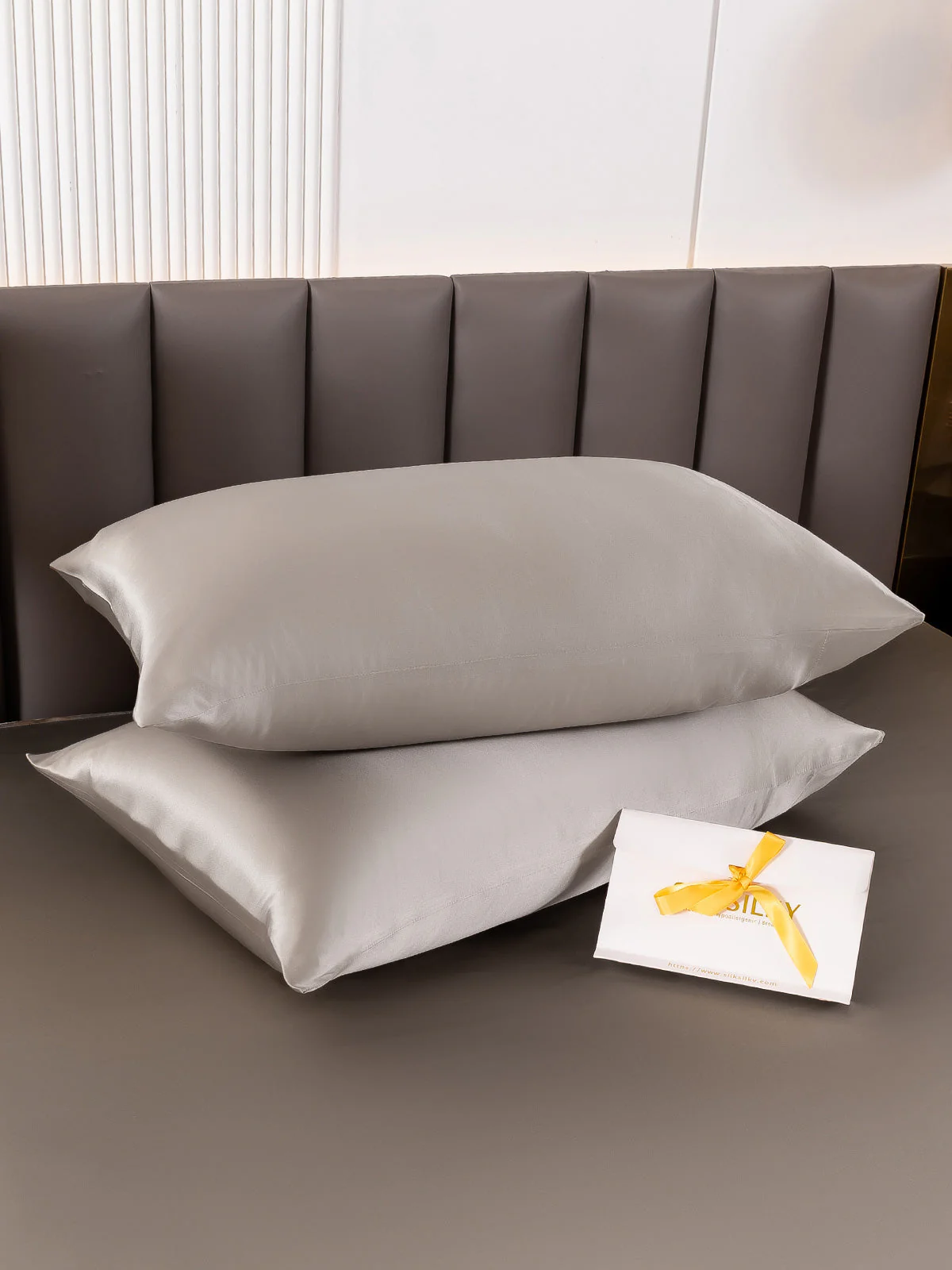 2Pcs 30Momme 100% Silk Pillowcases Bundle- Envelope - Image 15