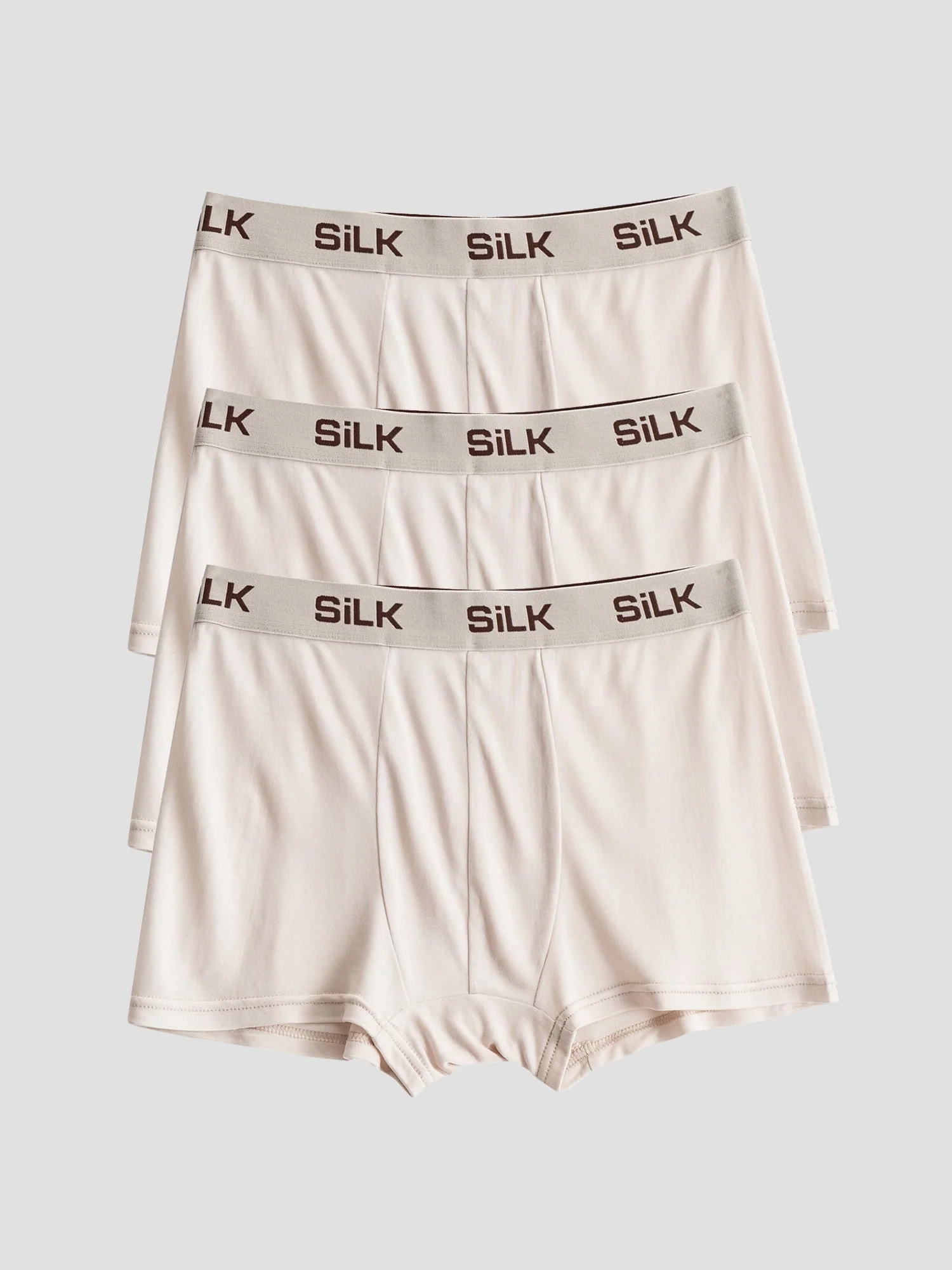 3Pcs Men‘s Ultra Soft Comfy 100% Mulberry Silk Boxer Underwear - Image 13
