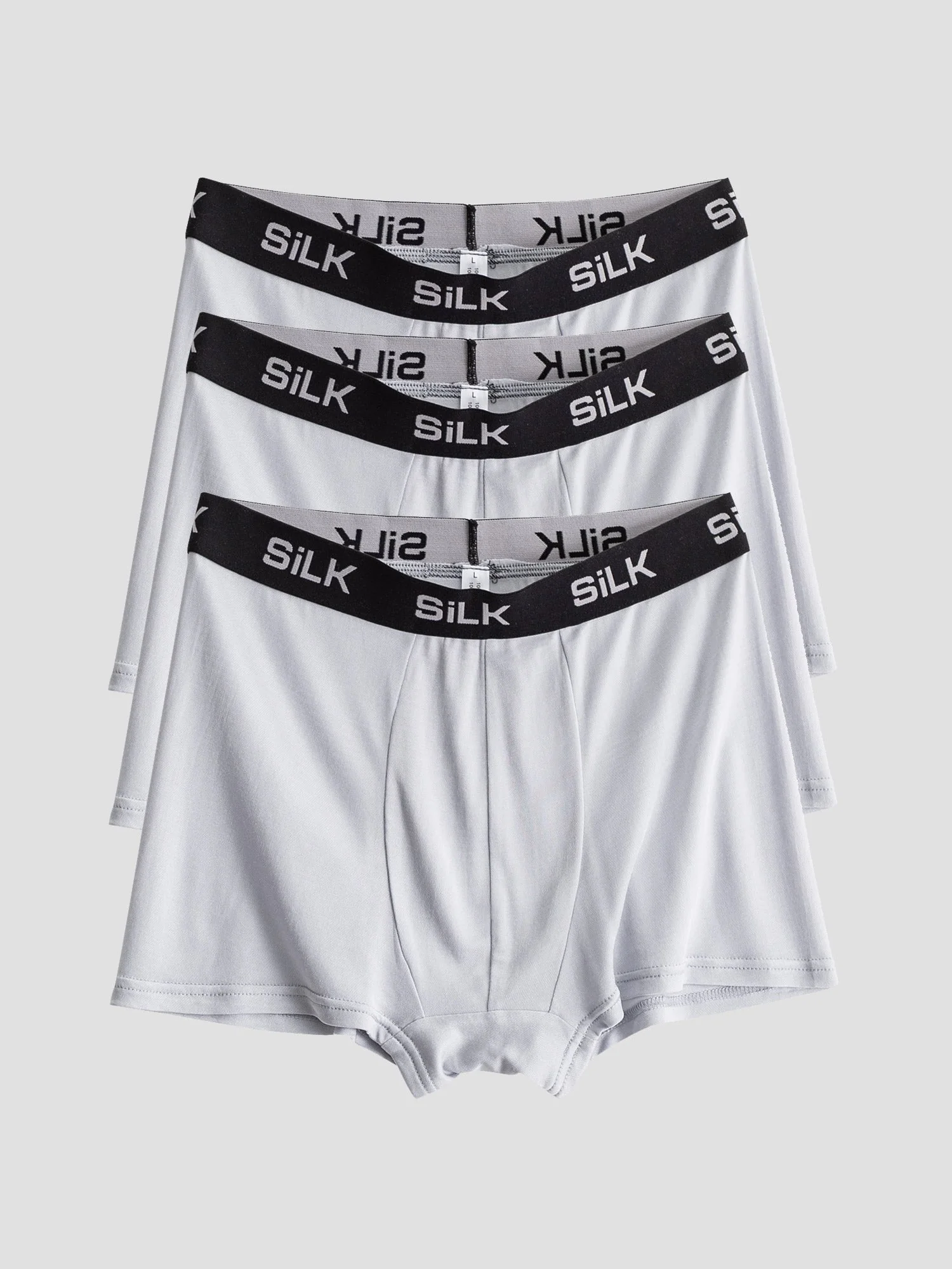 3Pcs Men‘s Ultra Soft Comfy 100% Mulberry Silk Boxer Underwear - Image 18