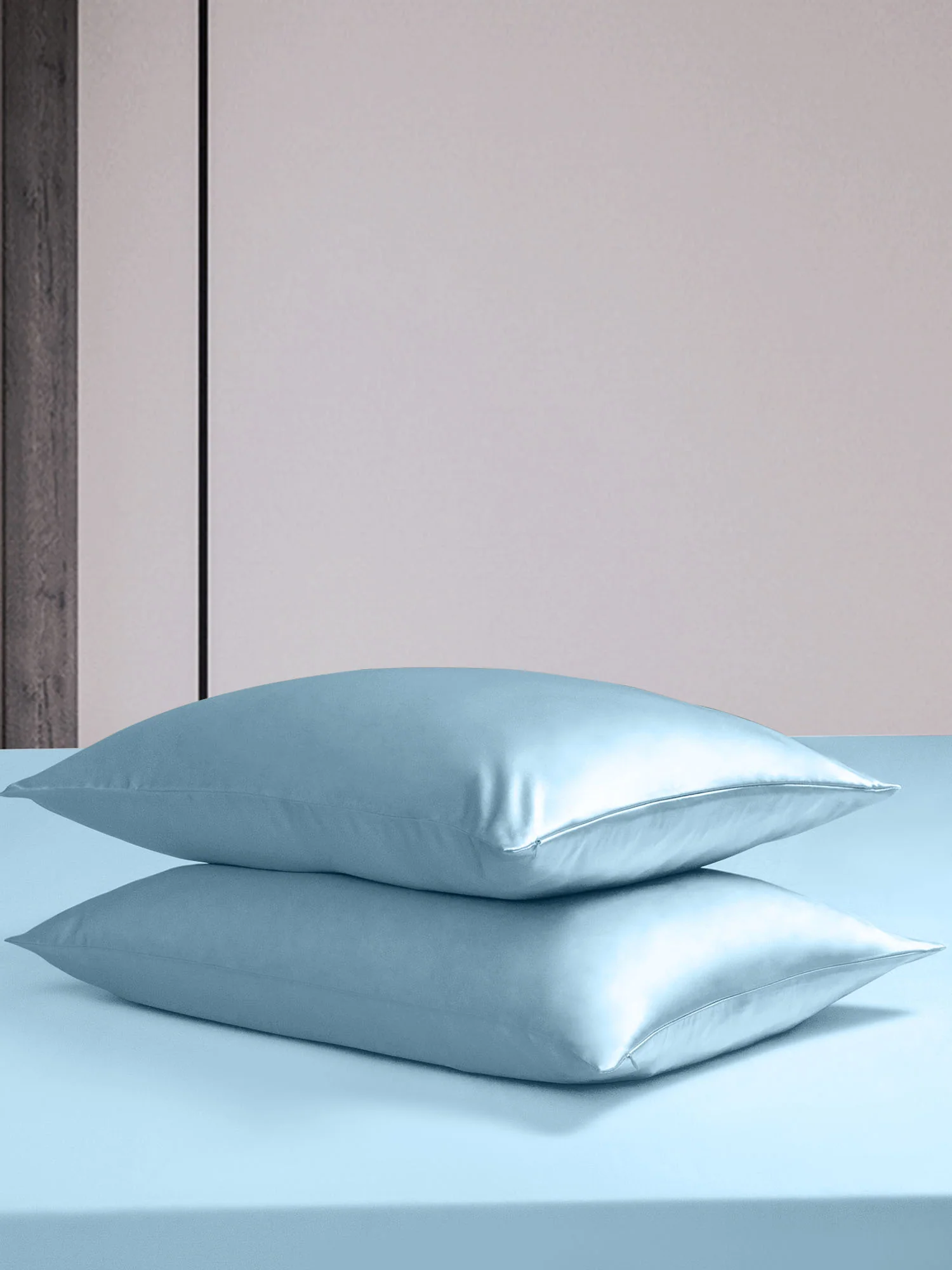 19Momme 4Pcs Silk Set Duvet Cover+Fitted Sheet+2x Pillowcases - Image 86