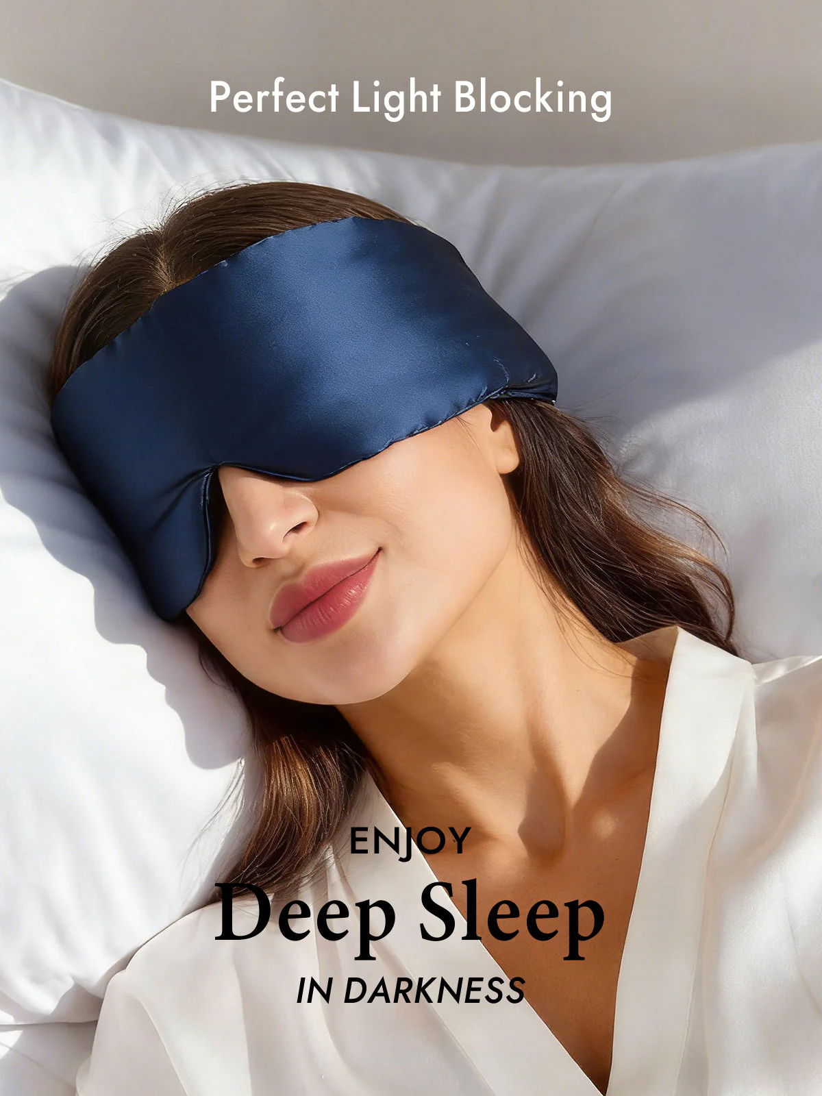 Elegant One Piece 100% Mulberry Silk Sleep Eye Mask - Image 15