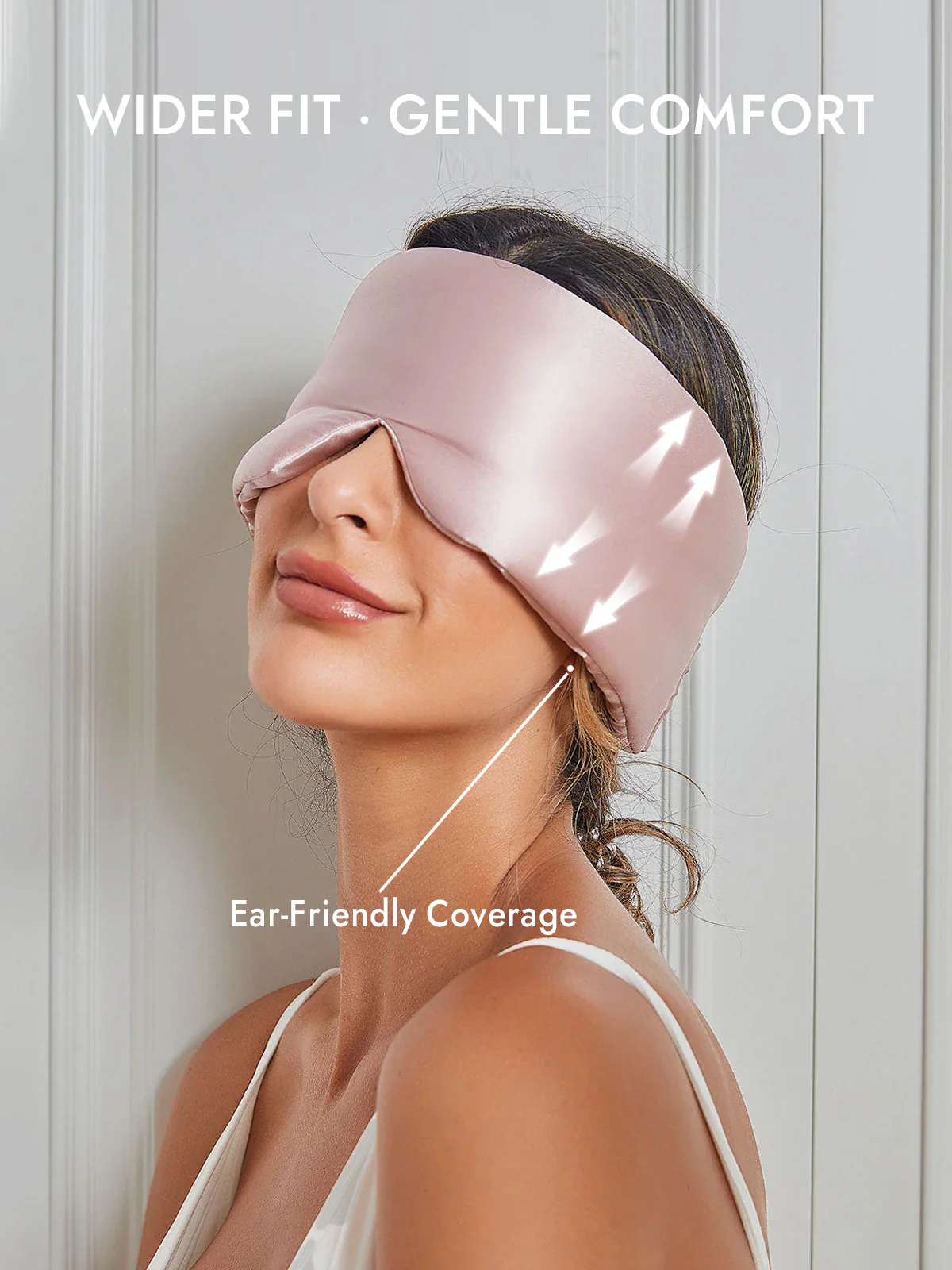 Elegant One Piece 100% Mulberry Silk Sleep Eye Mask - Image 5