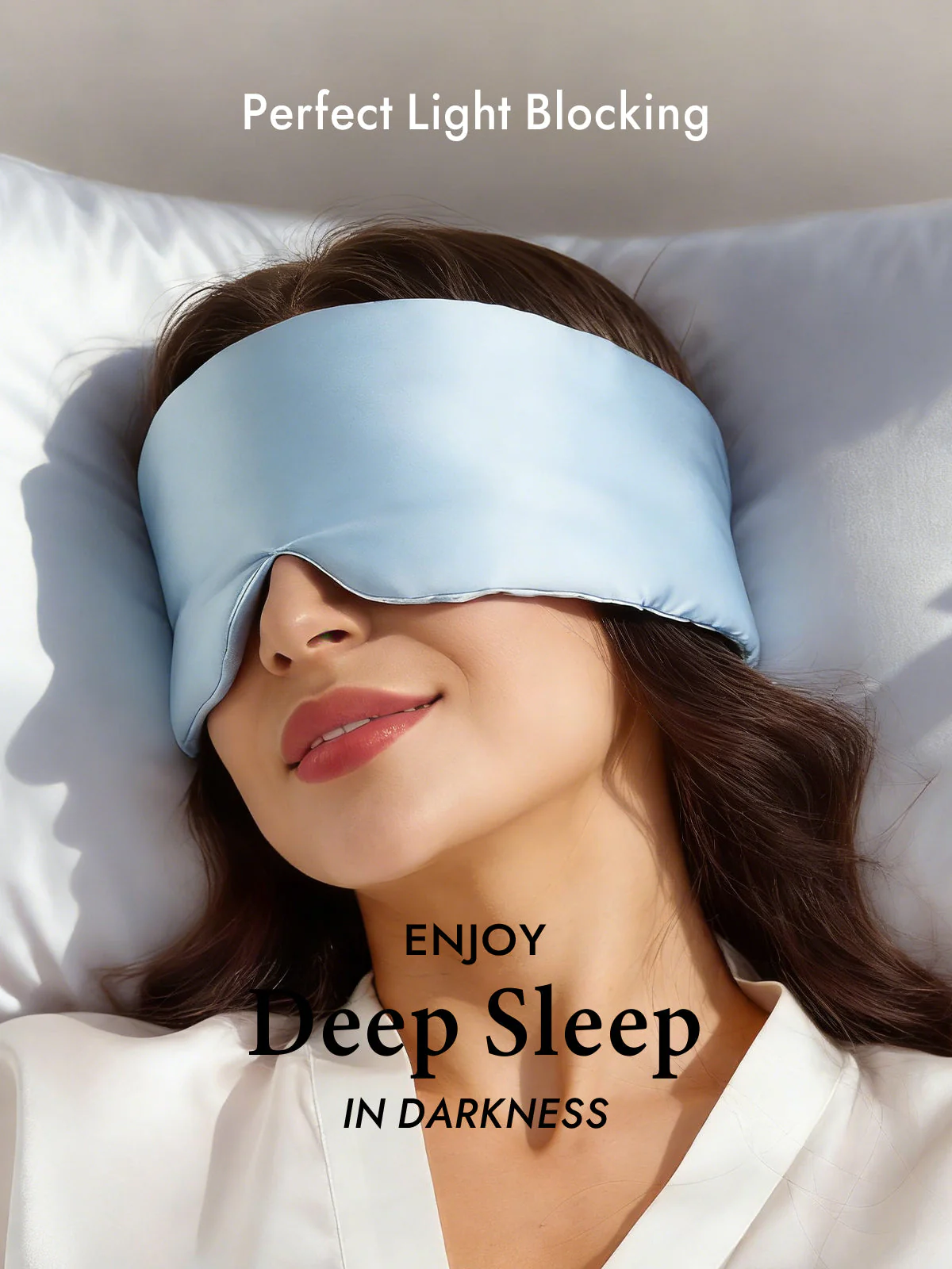 Elegant One Piece 100% Mulberry Silk Sleep Eye Mask - Image 51