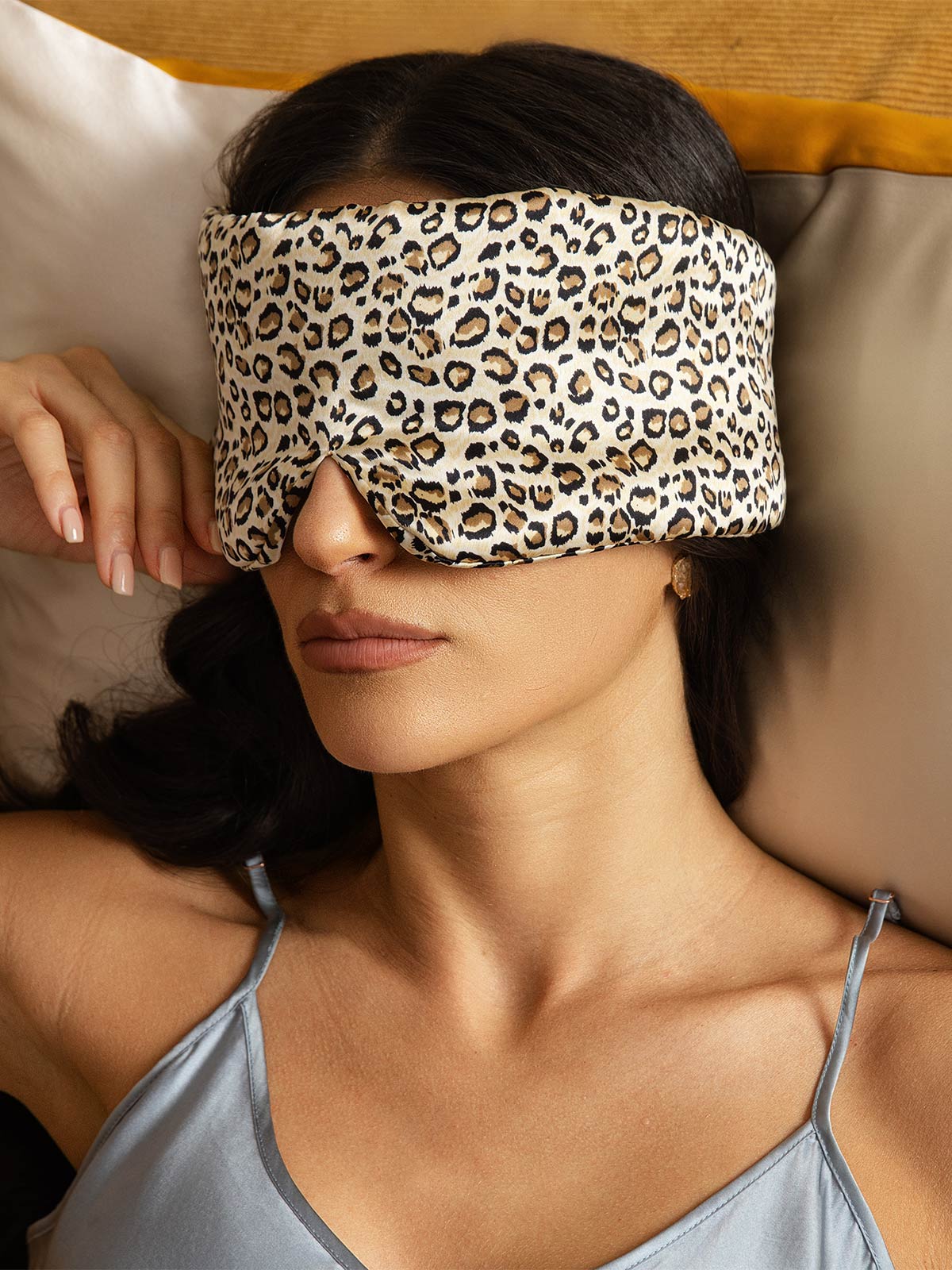 100% Mulberry Silk One Piece Silk Sleep Eye Mask With Velcro - Image 12