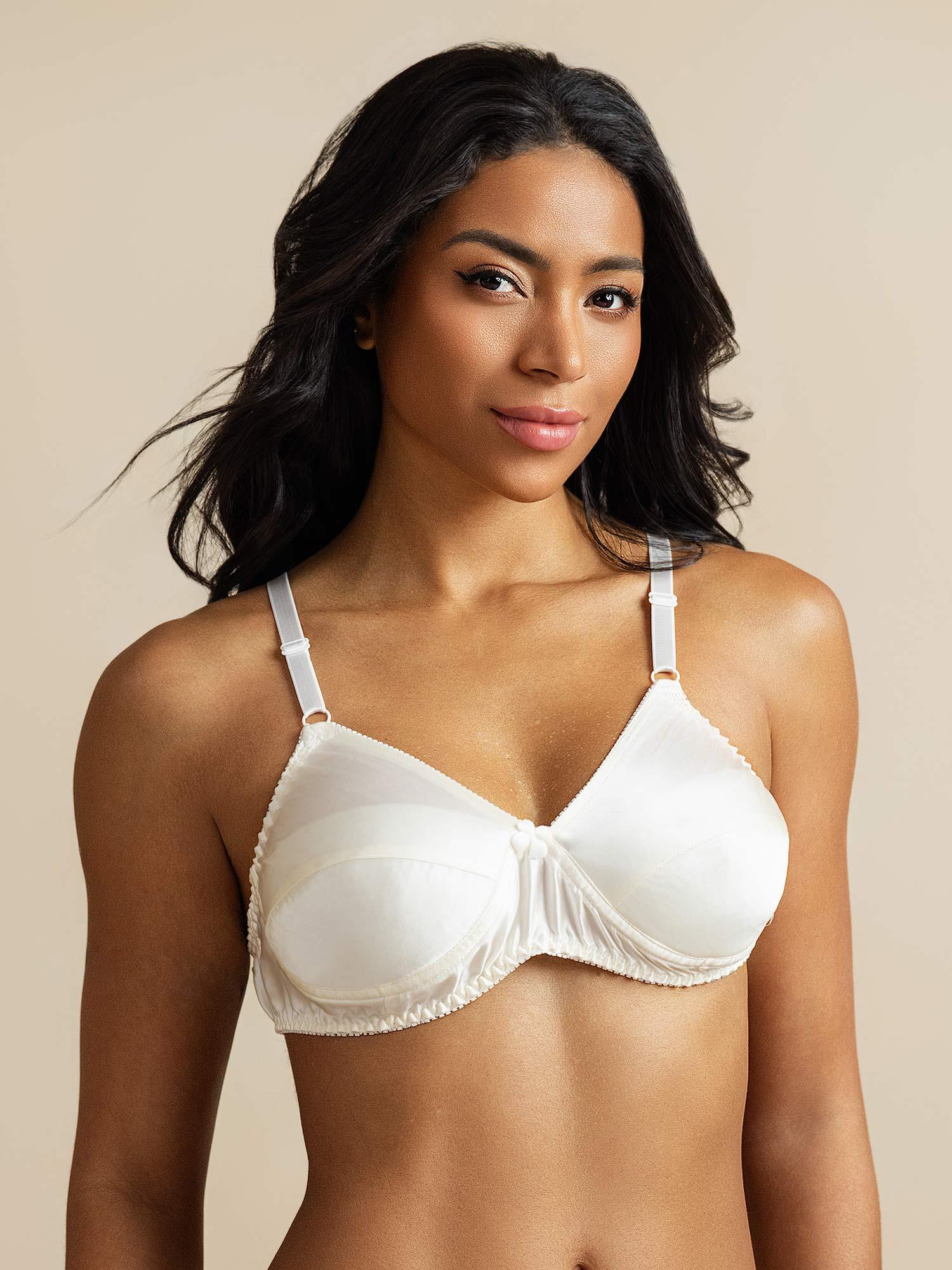 Clearance - Pure Silk Bra with Adjustable Straps - Image 17