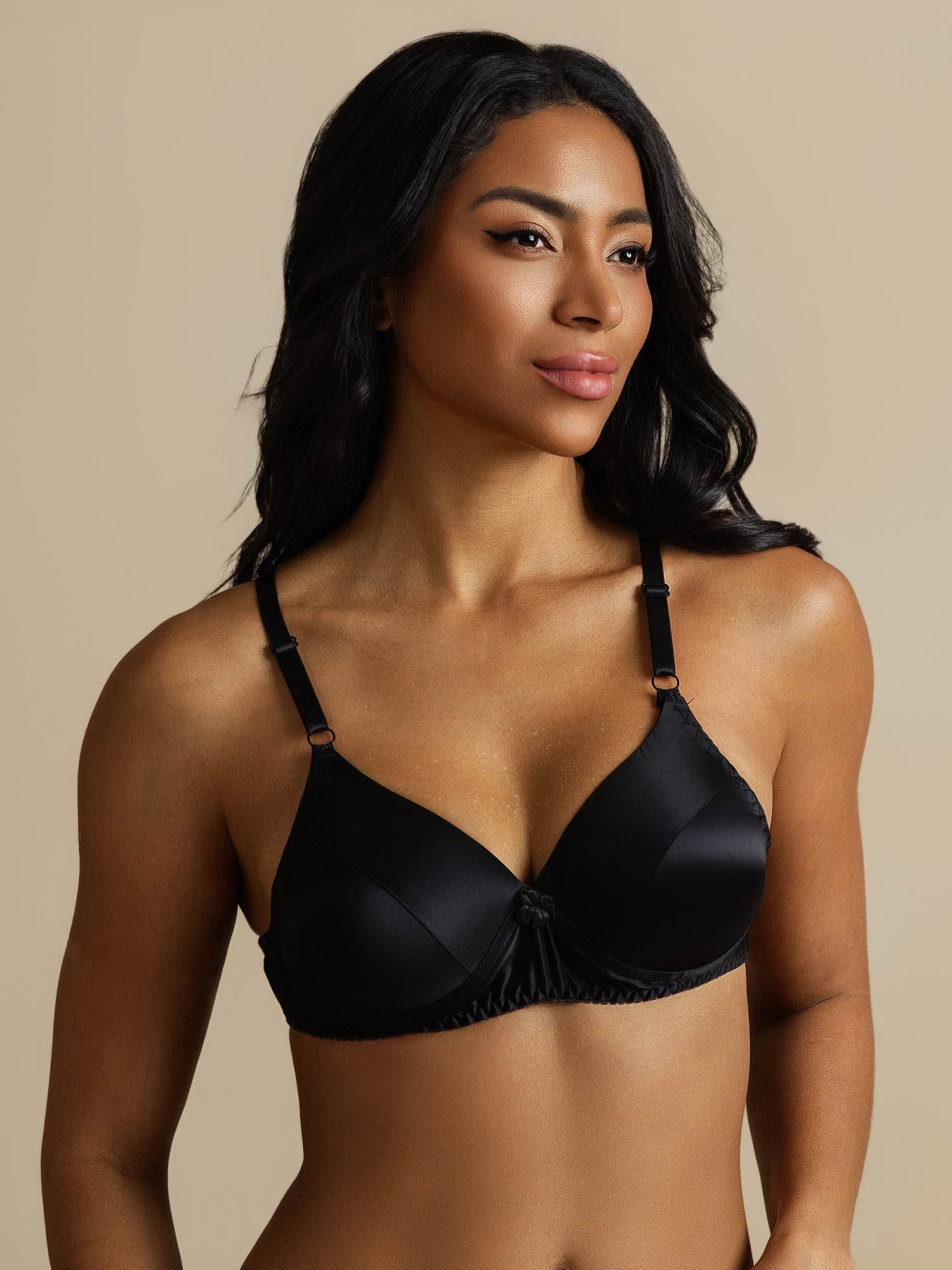 100% Mulberry Silk Classic Full Bra with Adjustable Straps - Image 10