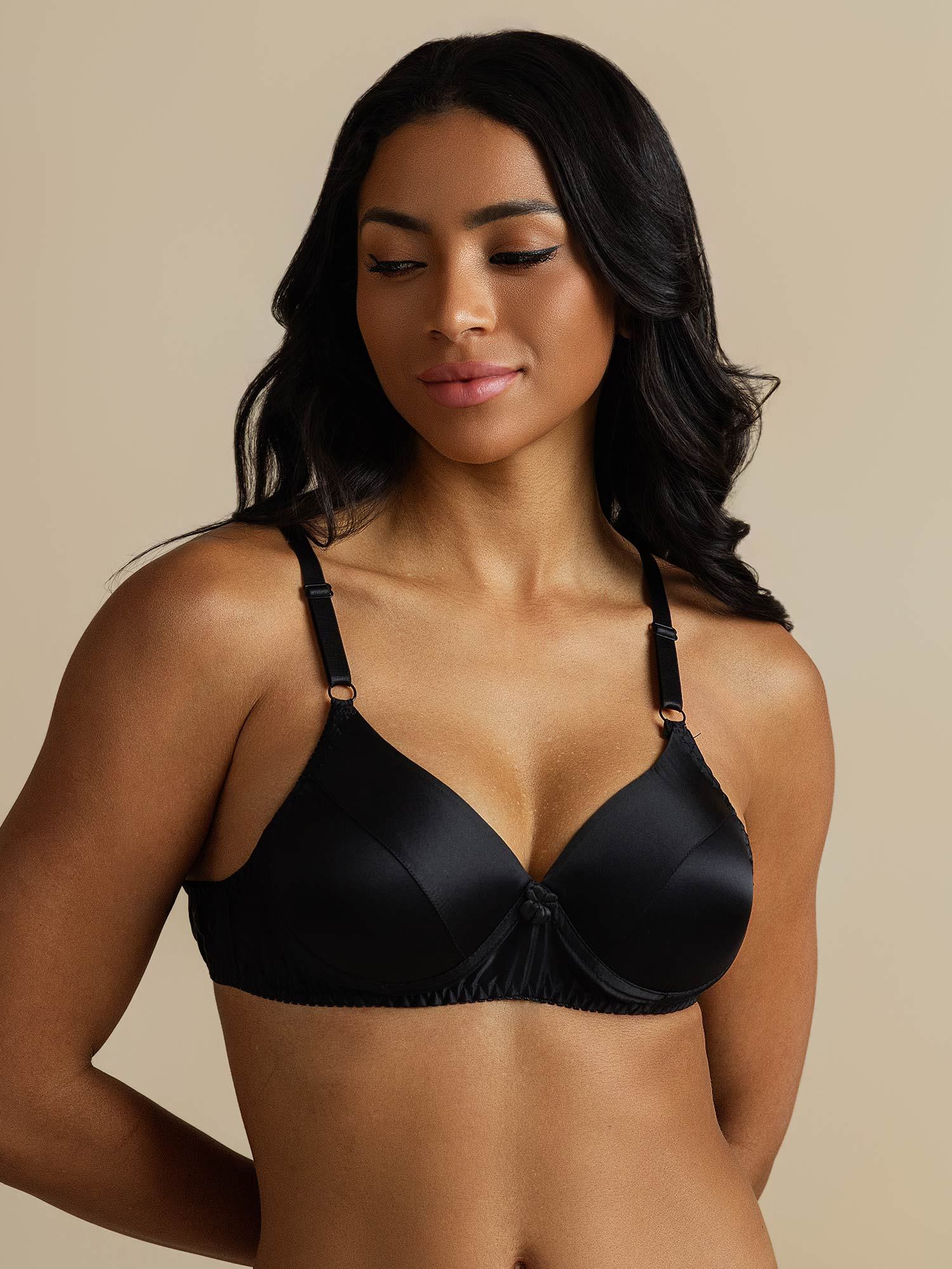100% Mulberry Silk Classic Full Bra with Adjustable Straps - Image 12