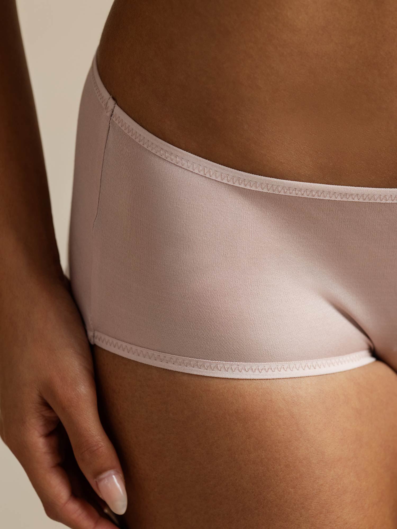 100% Mulberry Silk Comfort Casual Hipster Boyshort Panty - Image 6