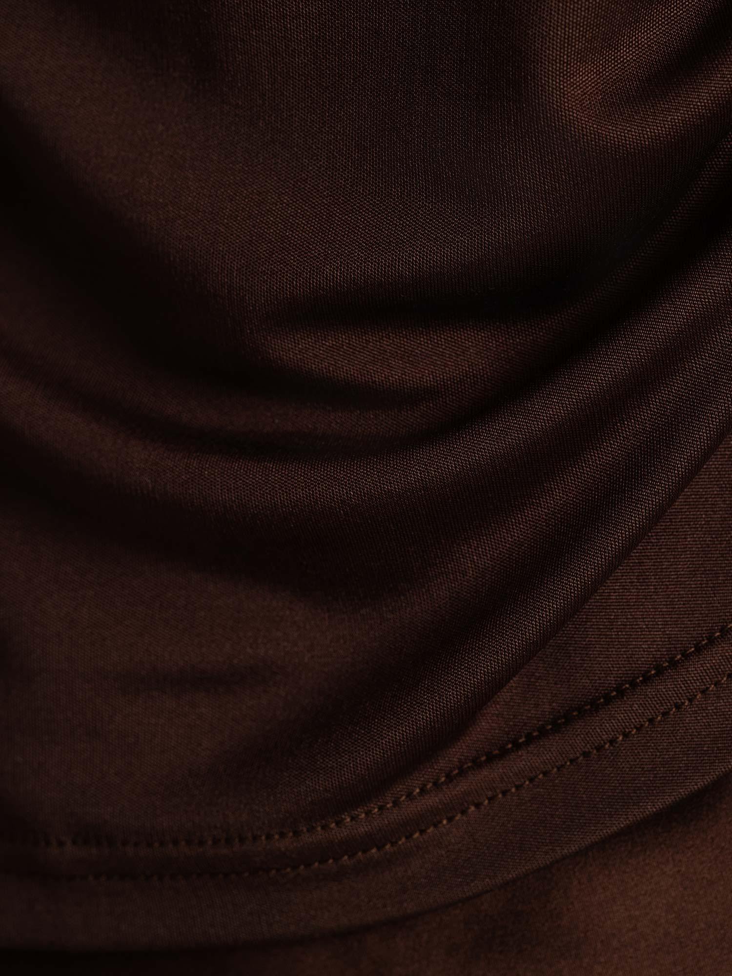 100% Mulberry Silk Short Sleeve Mock Women's T-Shirt - Image 21