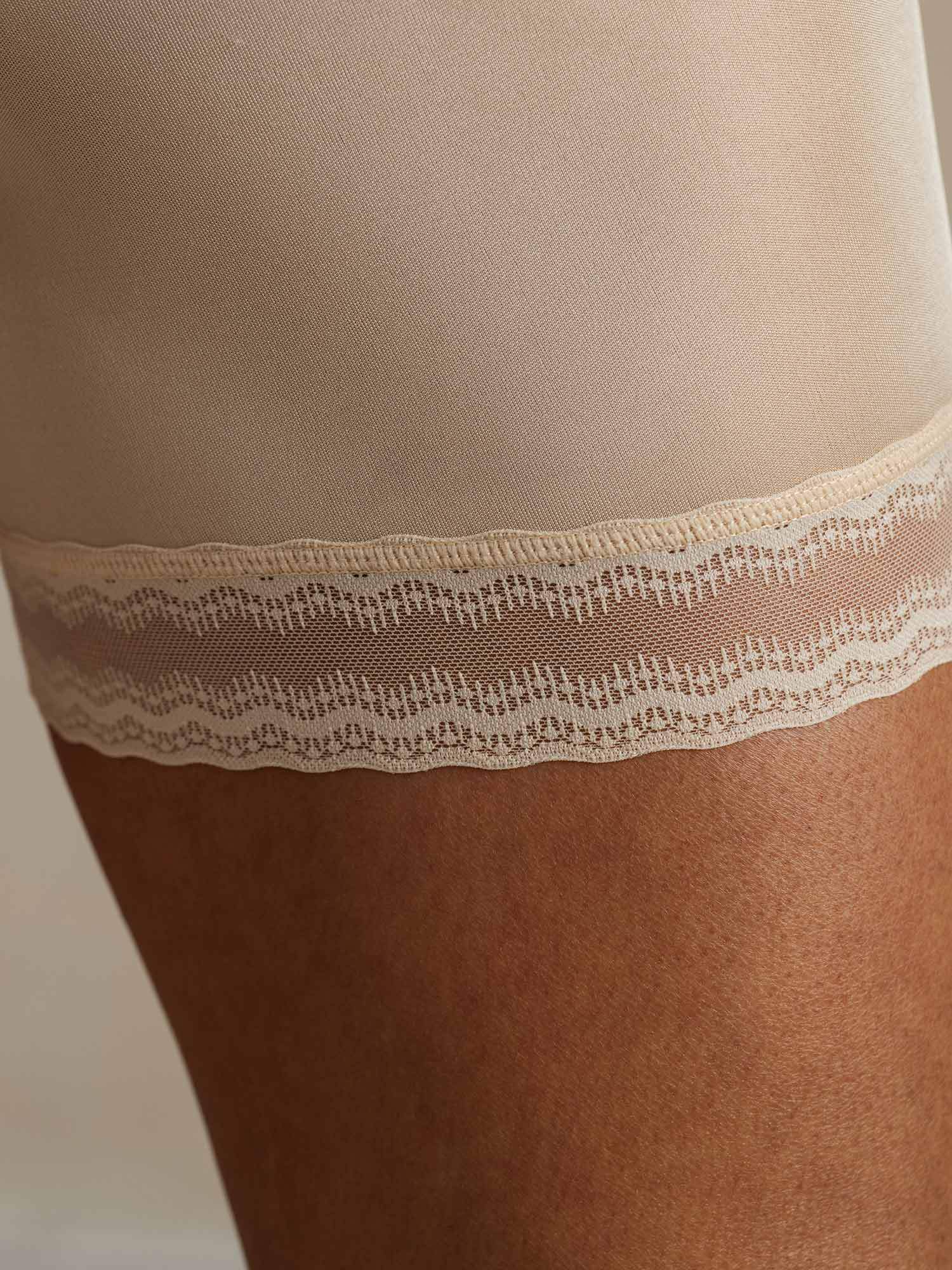 100% Mulberry Silk Lace Trim Anti-Chafing Shorts - Image 11