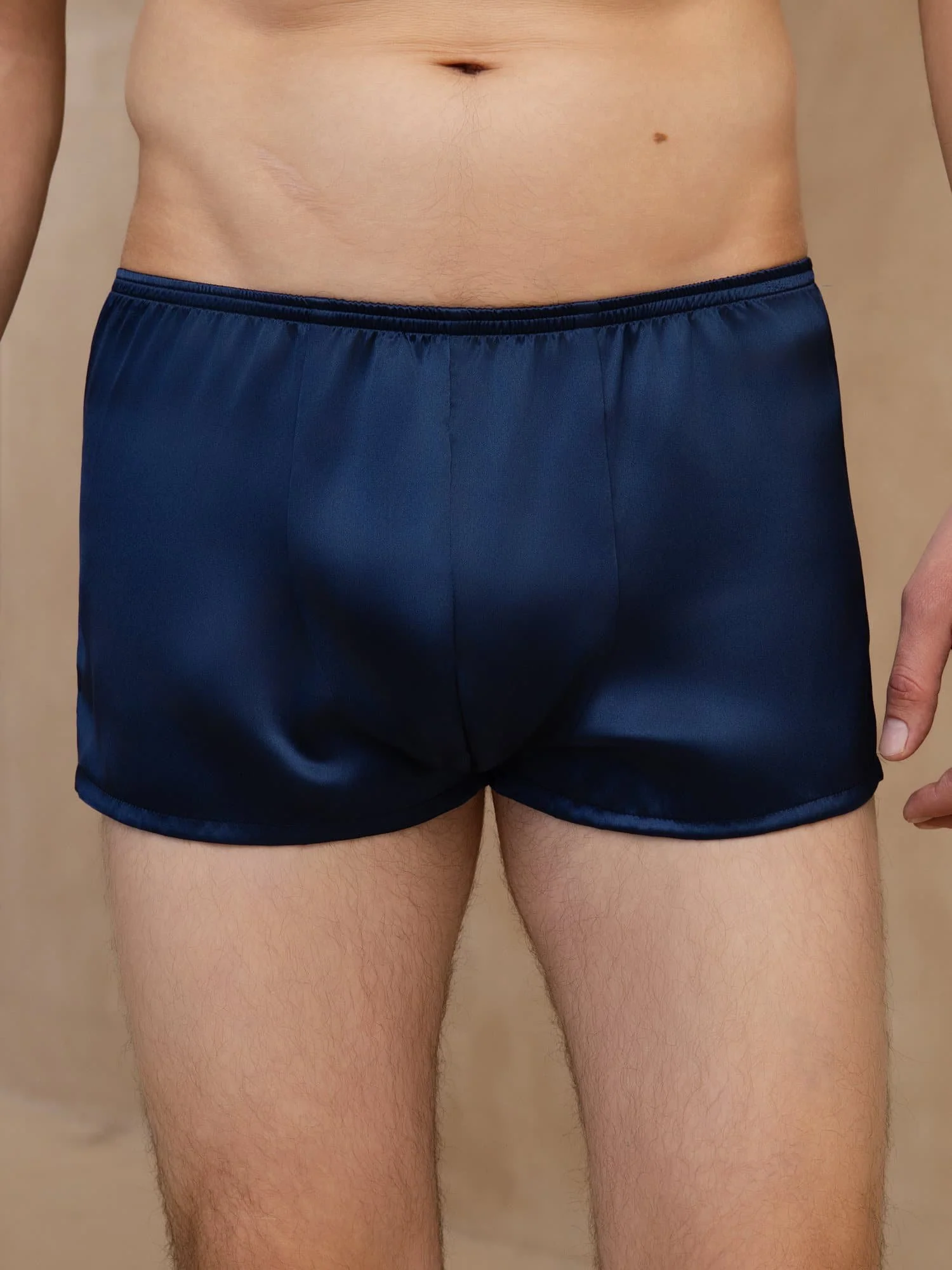100% Mulberry Silk Men‘s Ultra Soft Comfy Boxer Underwear - Image 9