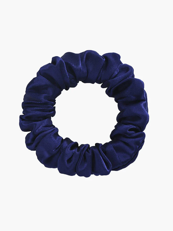 100% Mulberry Silk Soft Classic Hair Scrunchie - 2cm - Image 34