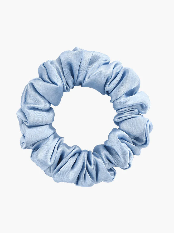 100% Mulberry Silk Soft Classic Hair Scrunchie - 2cm - Image 38