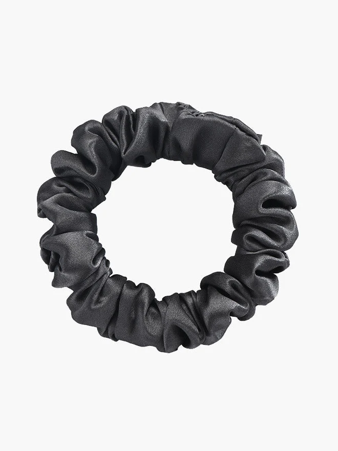 100% Mulberry Silk Soft Classic Hair Scrunchie - 2cm - Image 4