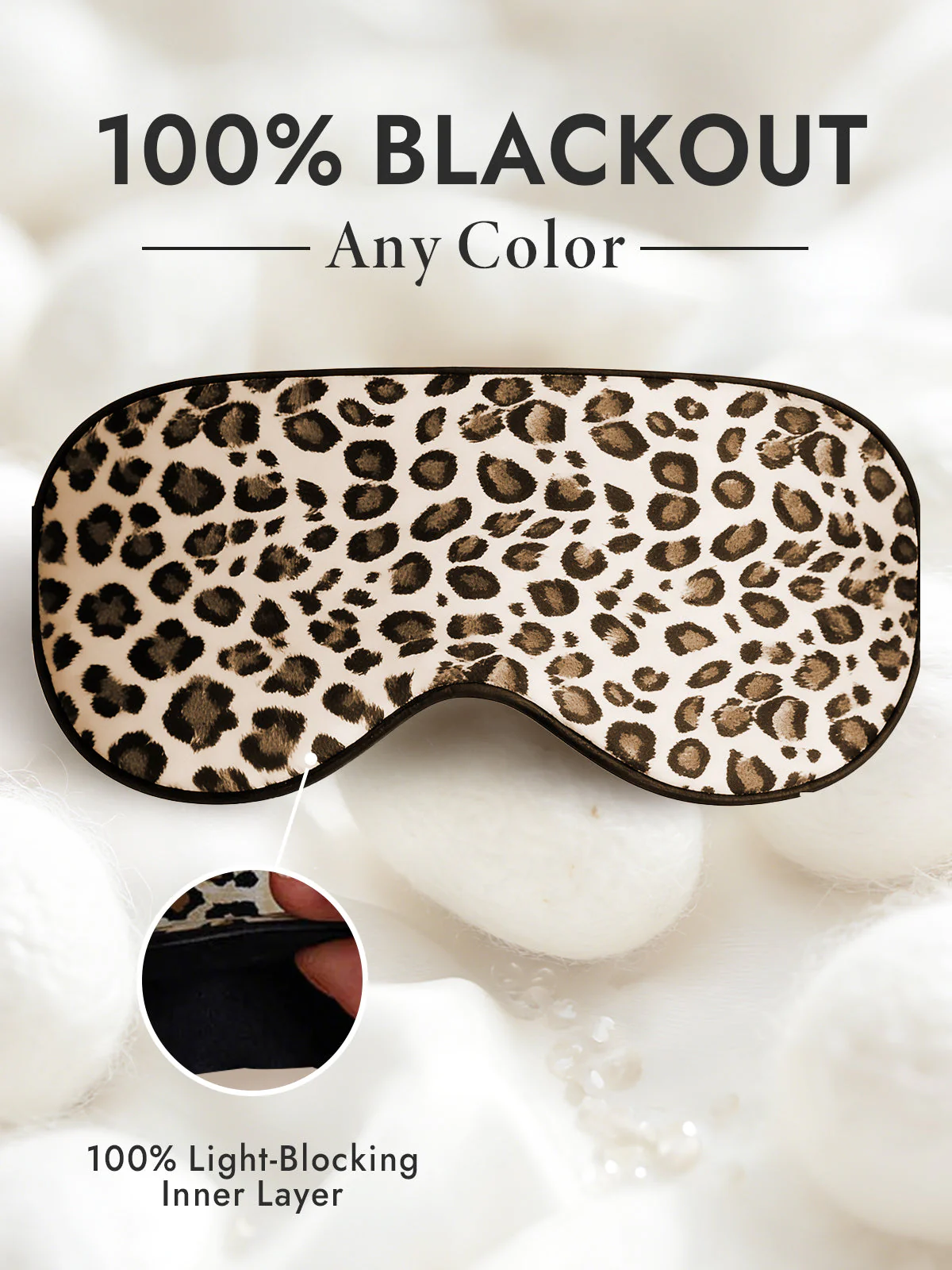 100% Mulberry Silk Elastic Band Sleep Eye Mask - Image 13