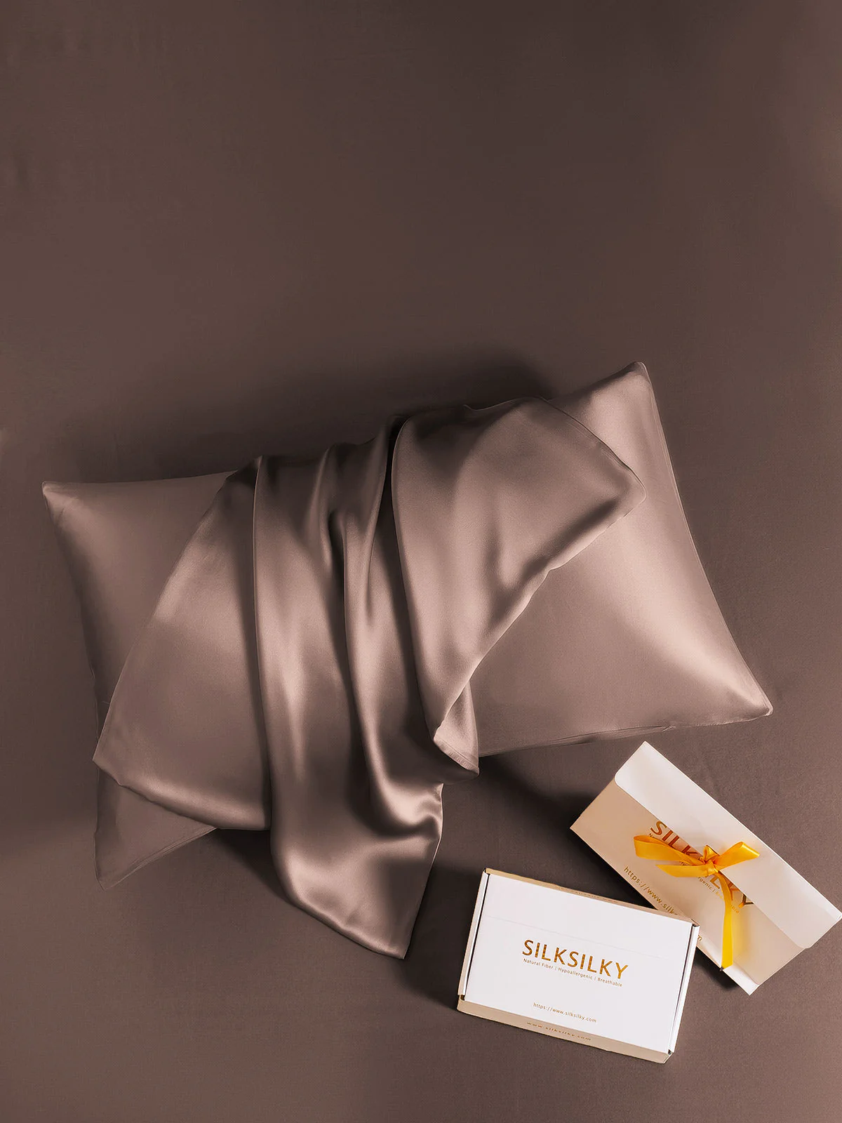19Momme 100% Mulberry Silk Pillowcase - Envelope Closure - Image 127