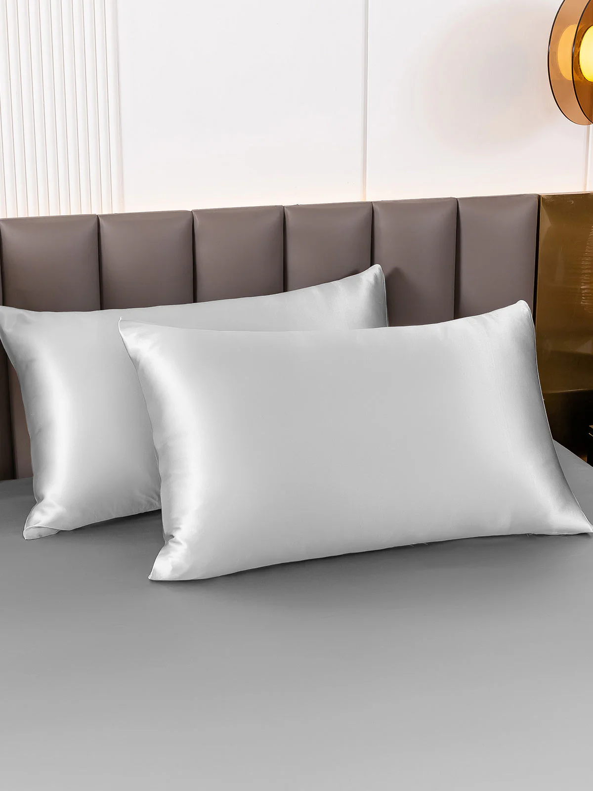 2Pcs 19Momme 100% Mulberry Silk Pillowcases Bundle - Envelope - Image 55