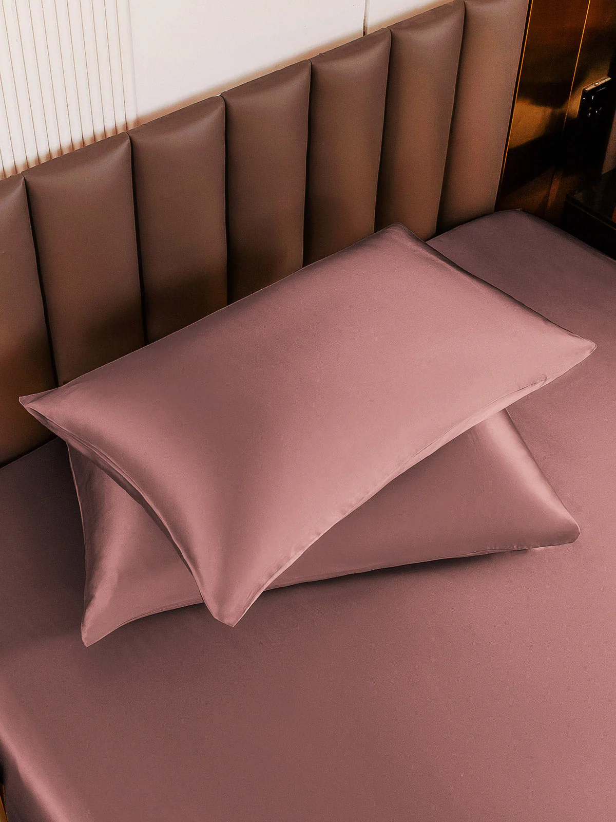 2Pcs 19Momme 100% Mulberry Silk Pillowcases Bundle - Envelope - Image 64