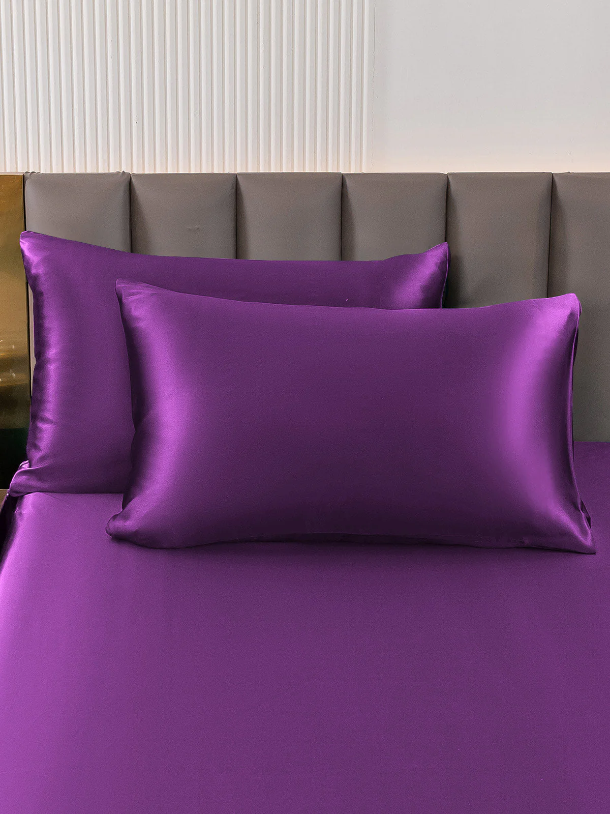 2Pcs 19Momme 100% Mulberry Silk Pillowcases Bundle - Envelope - Image 80