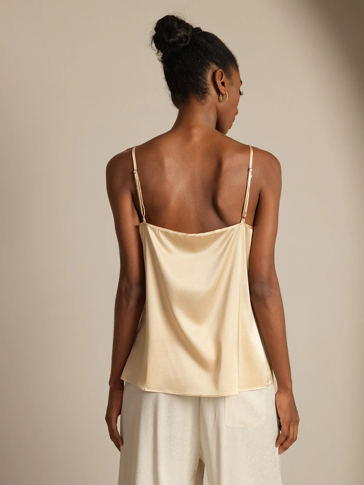 19Momme Silk Spaghetti Strap Camisoles - Image 55