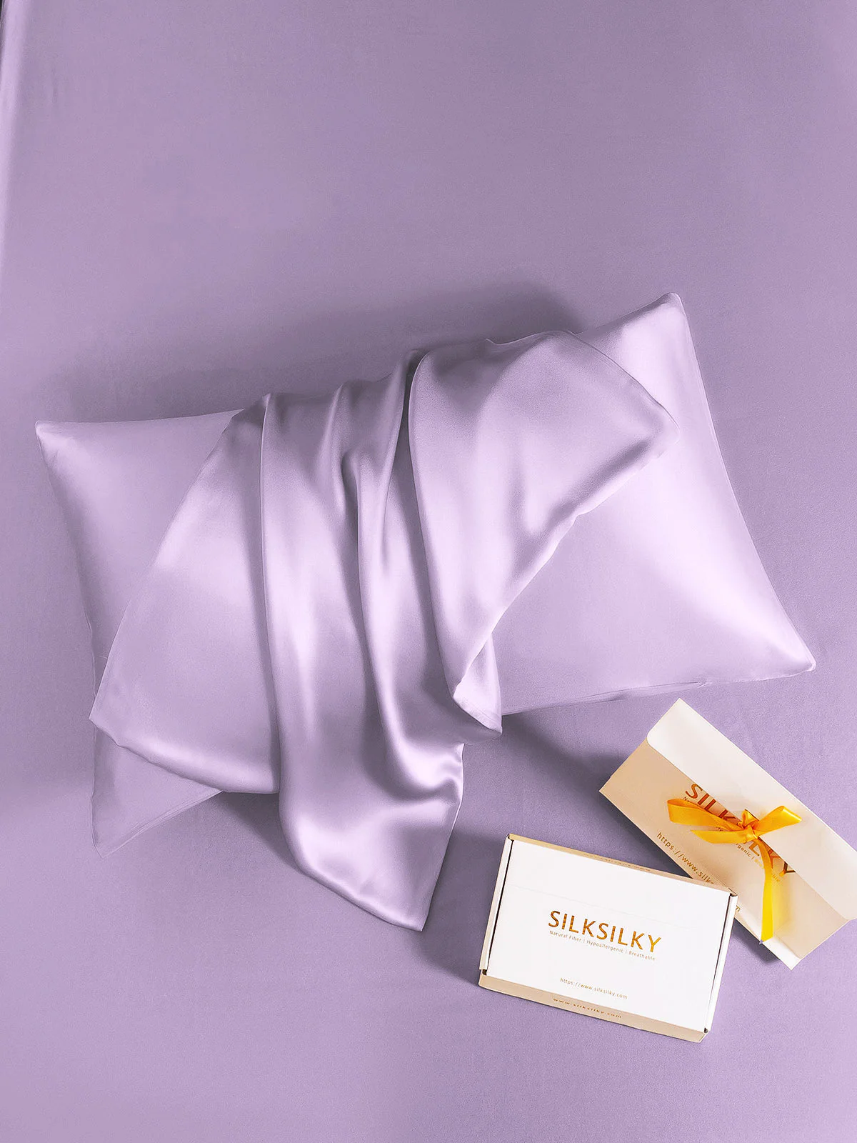 100% Mulberry Silk Pillowcase with Envelope Closure - Image 111