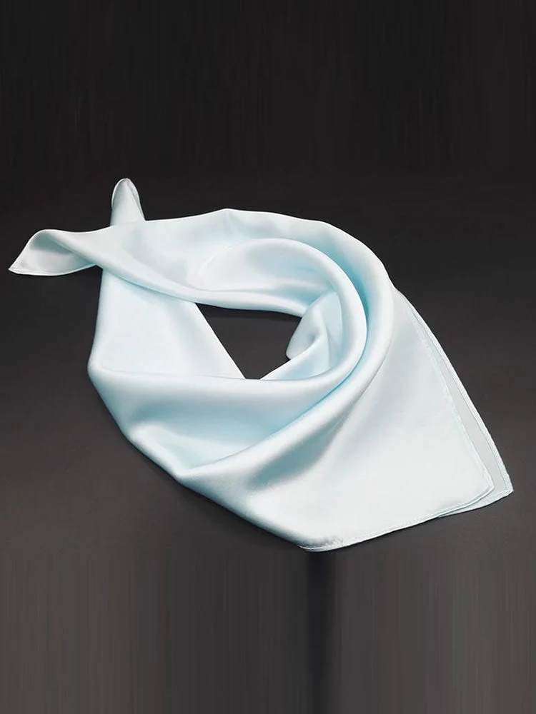 100% Mulberry Silk Square Scarf size-53x53cm - Image 24